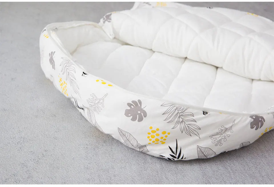 Baby Sleeping Bag Vest Sleep Bag With Sleeves Detachable Convenient Change Diaper 100% Cotton Printed Newborn Baby Carriage Sack