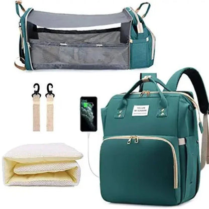 Baby Changing Bag Green