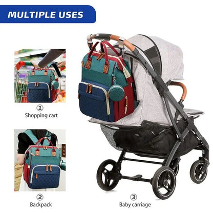 Baby Changing Bag Green