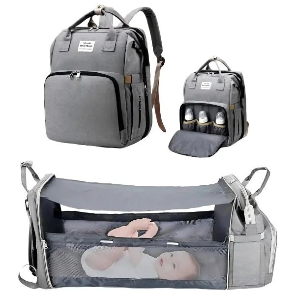 Baby Changing Bag Gray