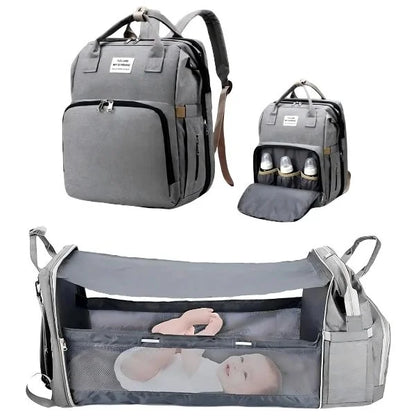 Baby Changing Bag Gray