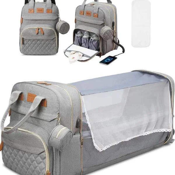 Baby Changing Bag Gray