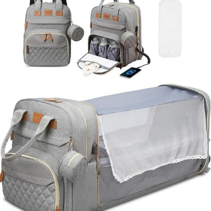 Baby Changing Bag Gray