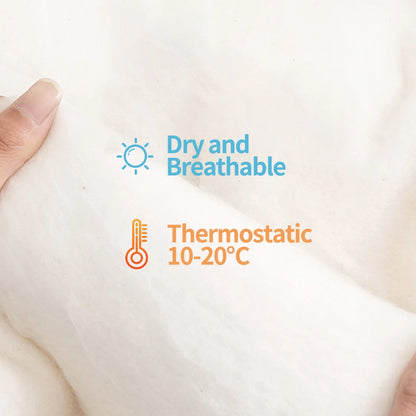Baby Sleep Bag White With Pastel Sun