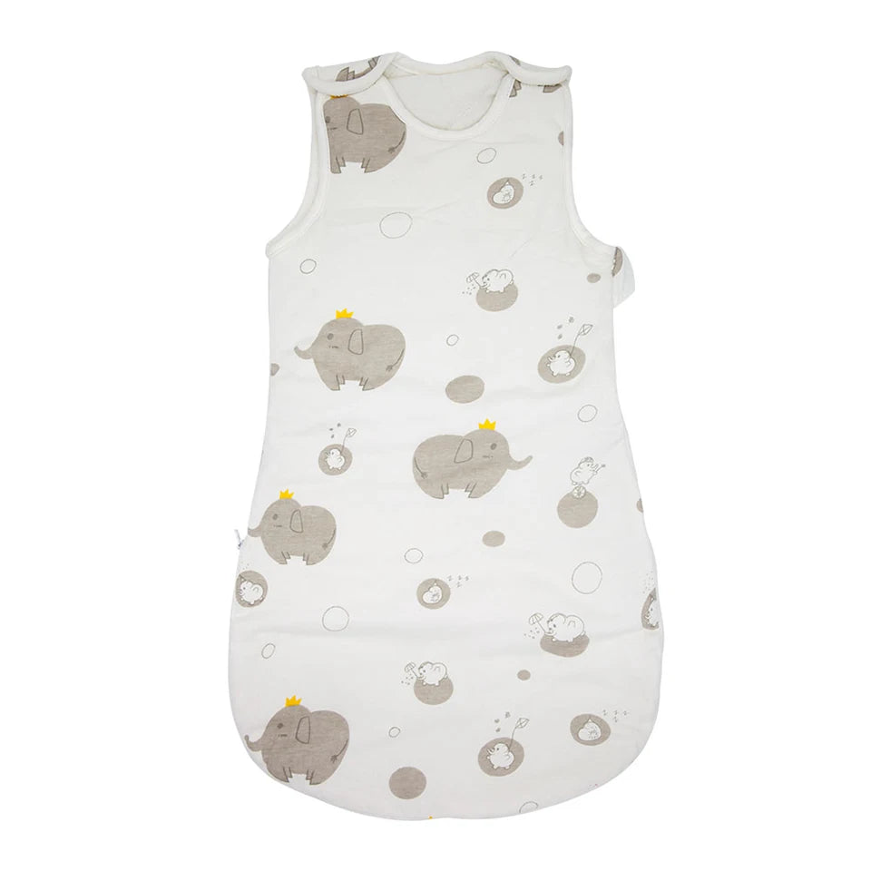 Baby Sleeping Bag Vest Sleep Bag With Sleeves Detachable Convenient Change Diaper 100% Cotton Printed Newborn Baby Carriage Sack