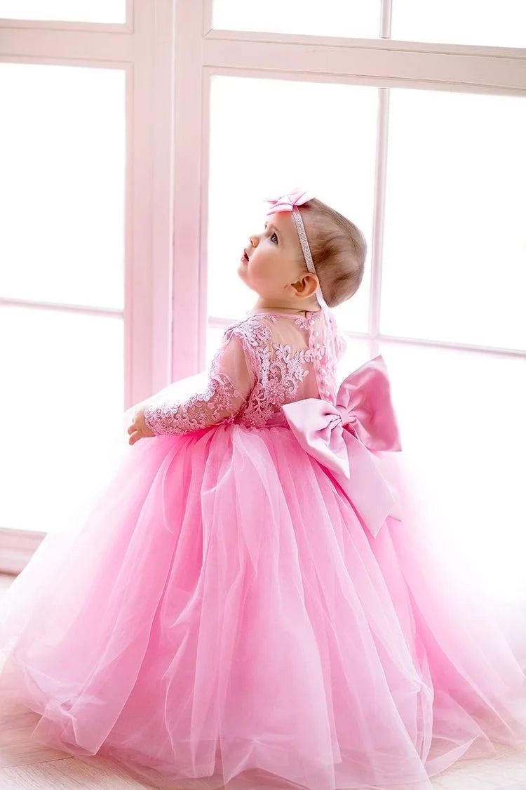 Dollbling Luxury Baby Bottles and Shoes Headband Set Keepsake Diamond Tutu Outfit Red Bottom Little Girl Baptism Shoes