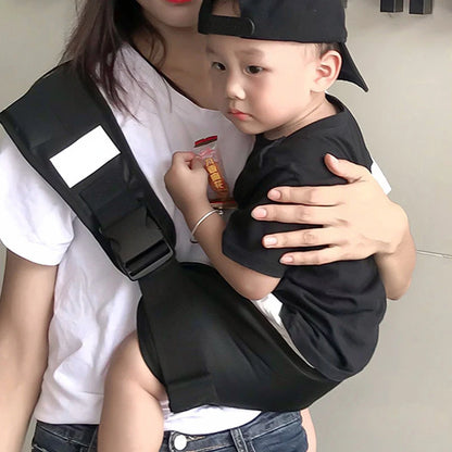Outdoor Portable Baby Carrier for 1-36 Months Todders Adjustable Kids Baby Waist Belt MultiFunctional Foldable Storage
