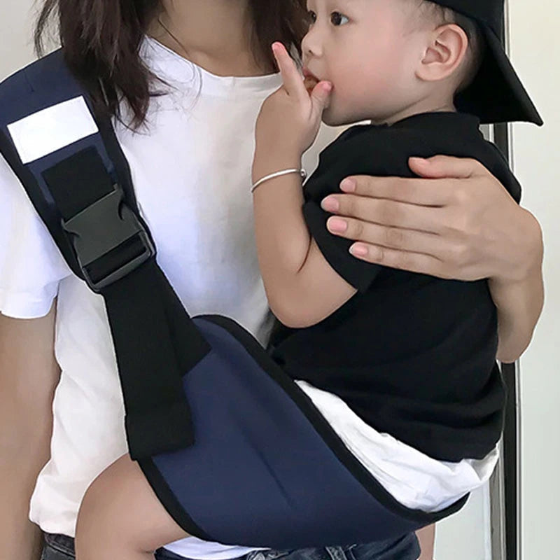 Outdoor Portable Baby Carrier for 1-36 Months Todders Adjustable Kids Baby Waist Belt MultiFunctional Foldable Storage
