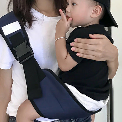 Outdoor Portable Baby Carrier for 1-36 Months Todders Adjustable Kids Baby Waist Belt MultiFunctional Foldable Storage