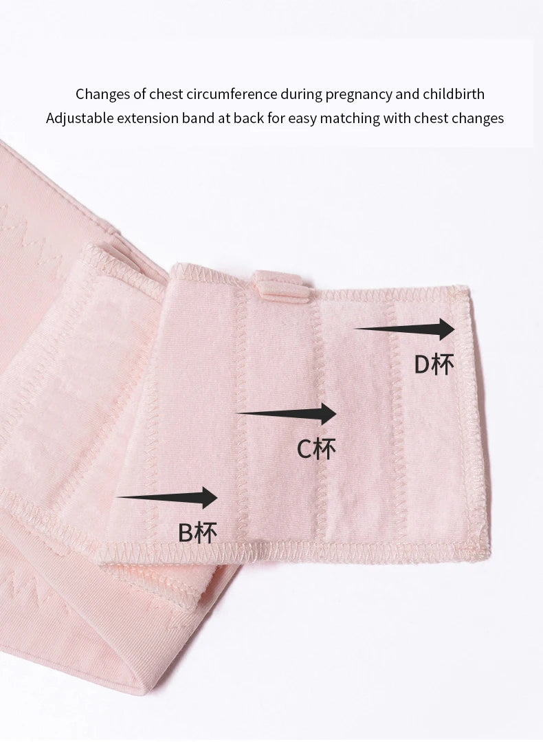 Hands-Free Breast Pump Bra Adjustable Nursing Pumping Bras for Women Breastfeeding Underwear