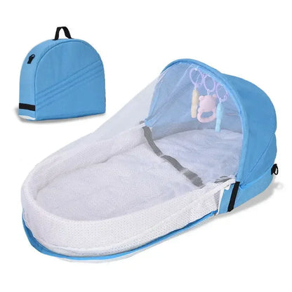 Safe Sleep Newborn Blue