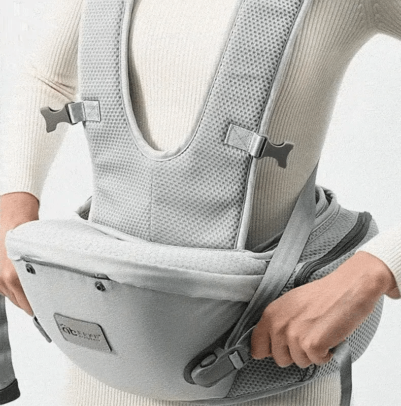 AIBEDILA Ergonomic Baby Carrier Kangaroo Sling Infant Wrap 0-6 Months Back Front Facing Backpack Style Newborn Bag