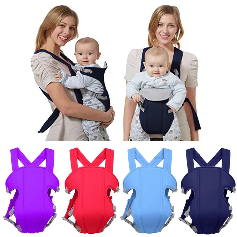 Kangaroo Shoulder Strap for Infants Newborn Wrap Sling Ergonomic Cute Bite Towel Kid Cotton Breathable Front Facing Baby Carrier