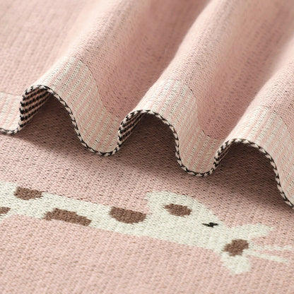 Cotton Knitted Baby Blanket Newborn Boys Girls Super Soft Stroller Basket Swaddle Wrap Plaid 100*80cm Infant Receiving Bed Quilt
