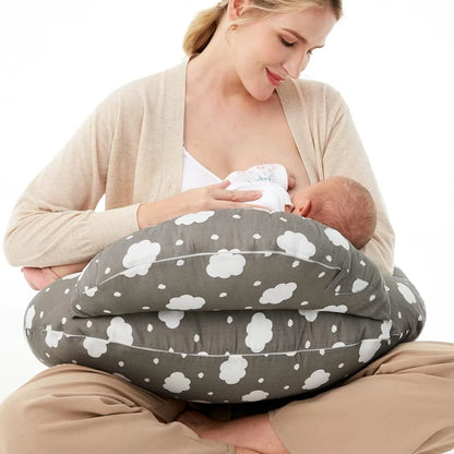 Multifunctional Nursing , Detachable Baby Feeding Cushion and Pregnancy Support Pillow for Legs and Sleep  Comfortable