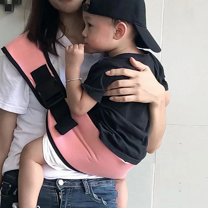 Outdoor Portable Baby Carrier for 1-36 Months Todders Adjustable Kids Baby Waist Belt MultiFunctional Foldable Storage