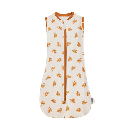 Baby Sleeping Bag 0-12Months Cute Cartoon Baby Swaddle Wrap With Removable Button 2-Ways Zipper 100%Cotton Summer Thin Sleepsack