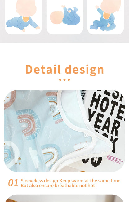 Baby Sleeping  Bag Nest Warm Baby Sleepsack Fits Newborns and Infants 2.0Tog  100% Polyester Sleeping Wear For Babies