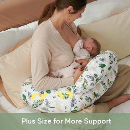 Multifunctional Nursing , Detachable Baby Feeding Cushion and Pregnancy Support Pillow for Legs and Sleep  Comfortable