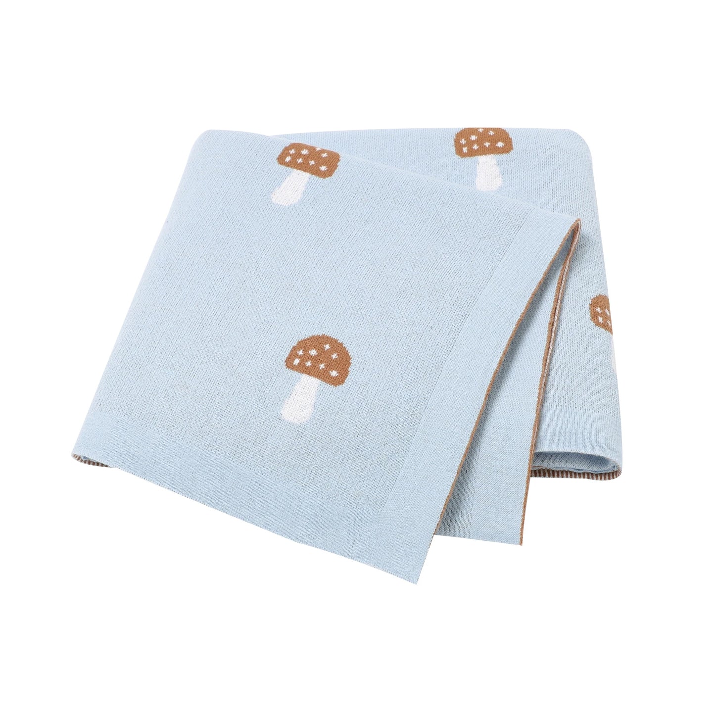 Cotton Knitted Baby Blanket Newborn Boys Girls Super Soft Stroller Basket Swaddle Wrap Plaid 100*80cm Infant Receiving Bed Quilt