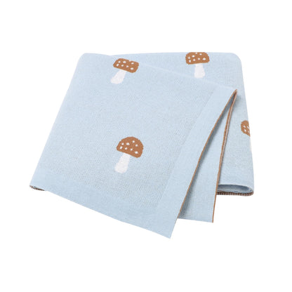 Cotton Knitted Baby Blanket Newborn Boys Girls Super Soft Stroller Basket Swaddle Wrap Plaid 100*80cm Infant Receiving Bed Quilt