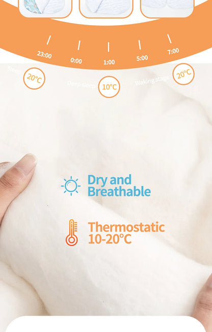 Baby Sleeping  Bag Nest Warm Baby Sleepsack Fits Newborns and Infants 2.0Tog  100% Polyester Sleeping Wear For Babies