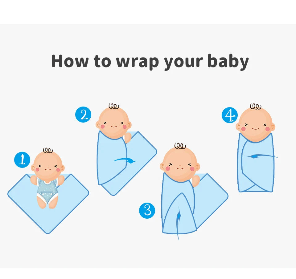 Baby Blankets Quilts 90*70cm Knitted Newborn Boys Girls Stroller Basket Swaddle Wrap Sleeping Sack Infant Cotton Bedding Covers