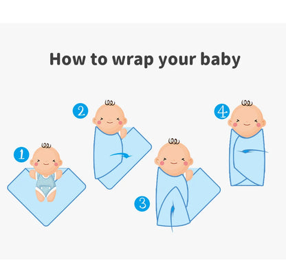 Baby Blankets Quilts 90*70cm Knitted Newborn Boys Girls Stroller Basket Swaddle Wrap Sleeping Sack Infant Cotton Bedding Covers
