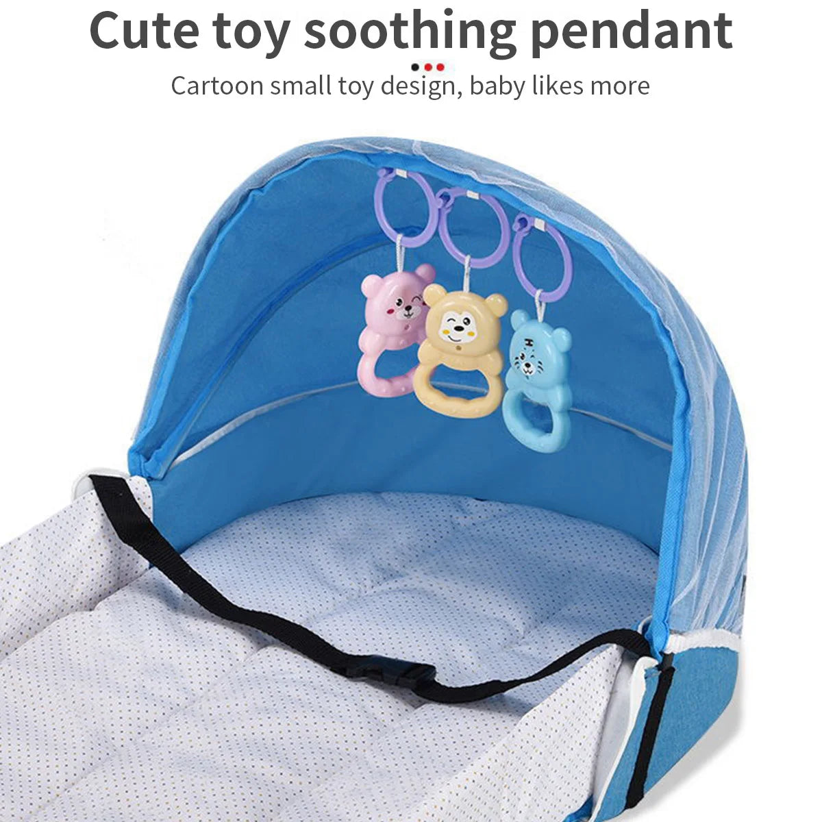 Safe Sleep Newborn Blue