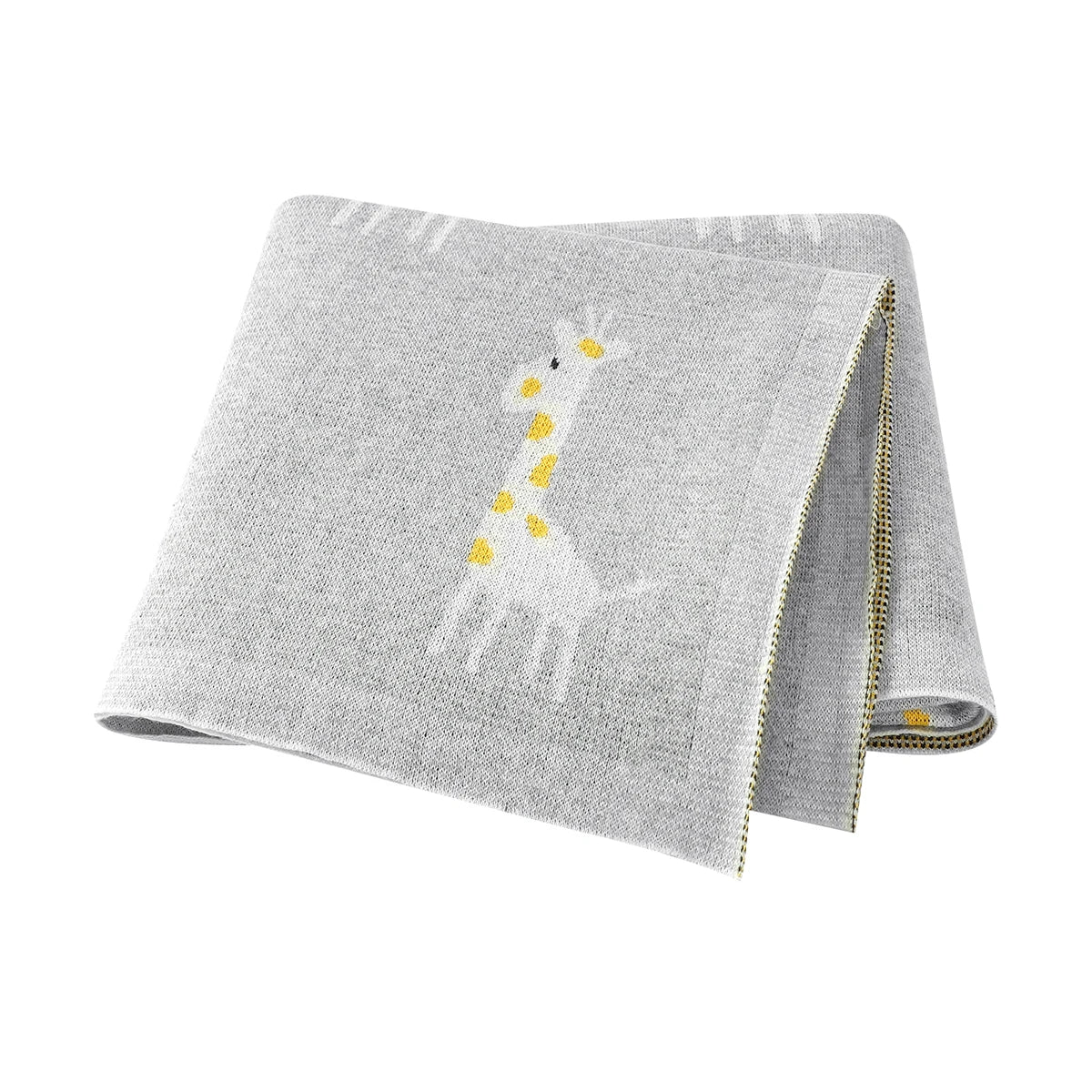 Cotton Knitted Baby Blanket Newborn Boys Girls Super Soft Stroller Basket Swaddle Wrap Plaid 100*80cm Infant Receiving Bed Quilt