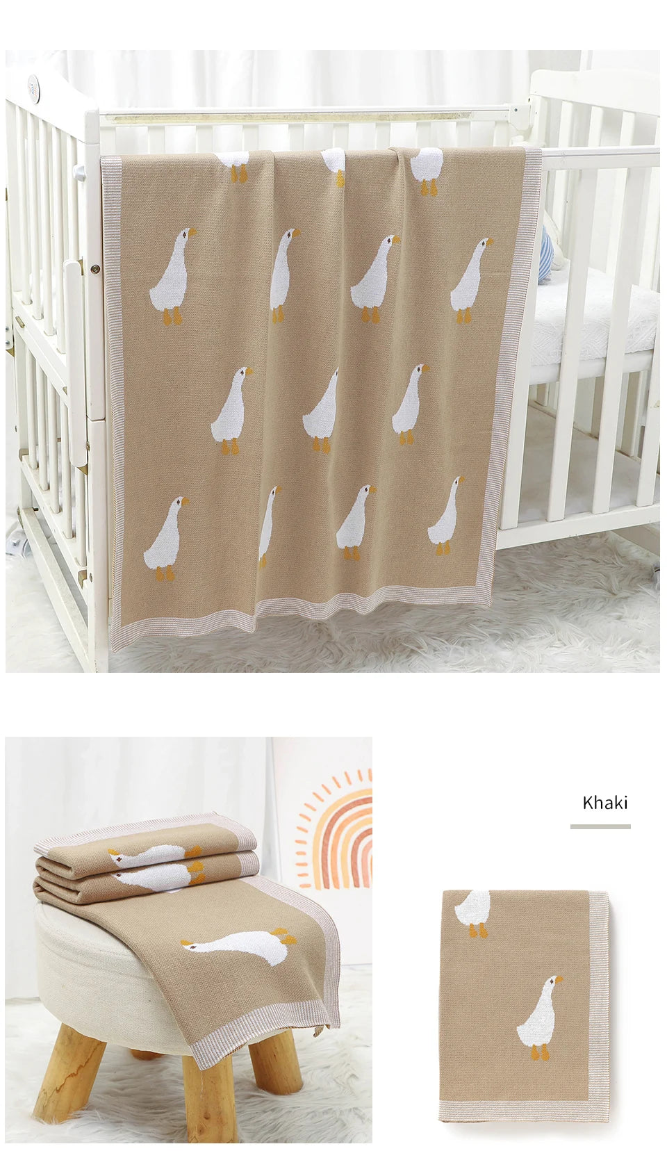 Baby Blankets Quilts 90*70cm Knitted Newborn Boys Girls Stroller Basket Swaddle Wrap Sleeping Sack Infant Cotton Bedding Covers