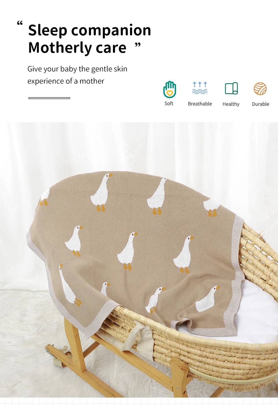 Baby Blankets Quilts 90*70cm Knitted Newborn Boys Girls Stroller Basket Swaddle Wrap Sleeping Sack Infant Cotton Bedding Covers
